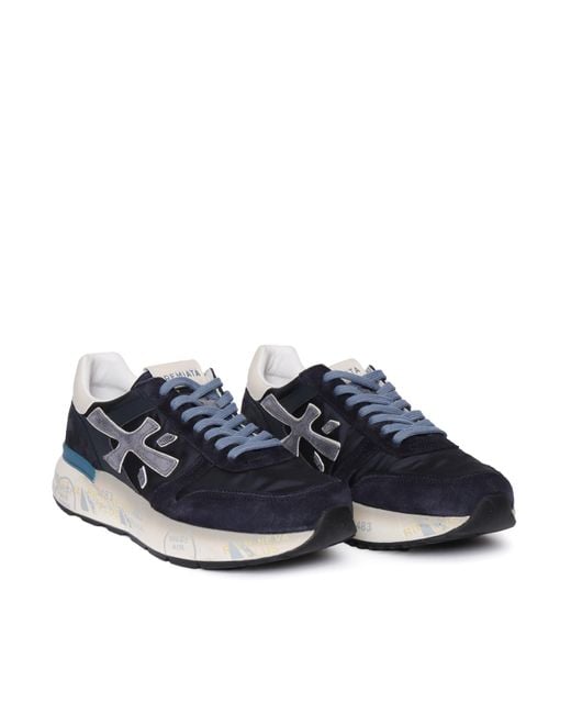 Premiata Blue Mick Sneakers