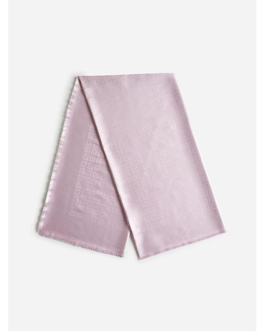 Givenchy Purple Silk Scarfs