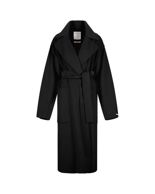 Sportmax Black Polka Coat