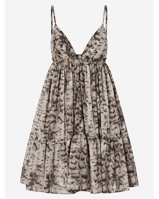 Pinko Multicolor Cotton Dress