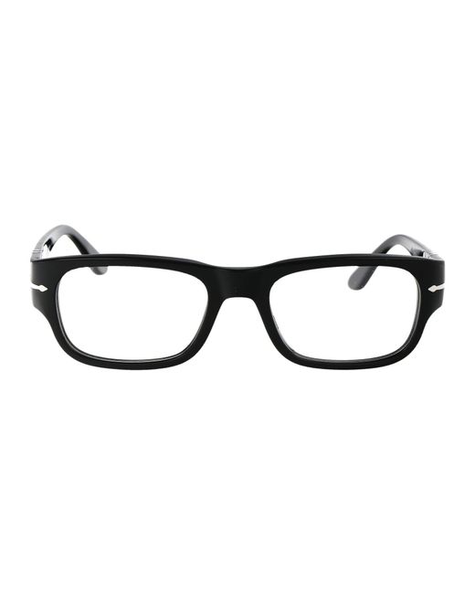 Persol Brown Acetate Optical Glasses for men