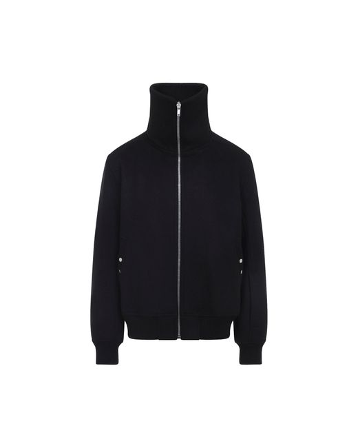 Rick Owens Black Blixa Dracucollar Jacket for men