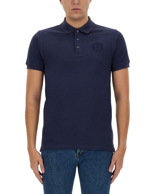 Bally Blue T-shirts And Polos for men