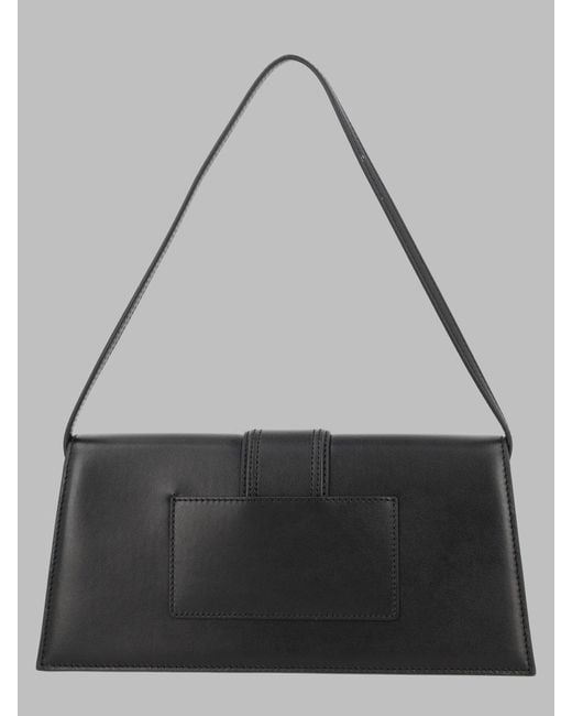 Jacquemus Black Shoulder Bag Le Bambino Long Bovine Leather