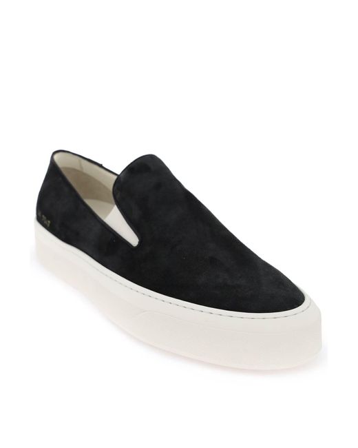 Common Projects Black Slip-On Sneakers for men