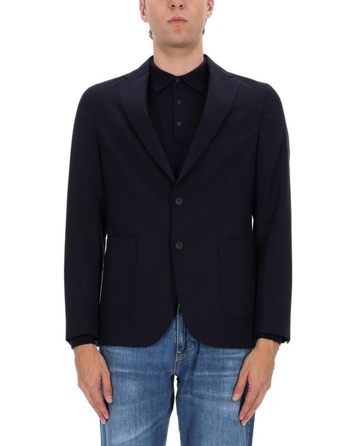 Boss Blue C-Hanry Jacket Virgin Wool for men