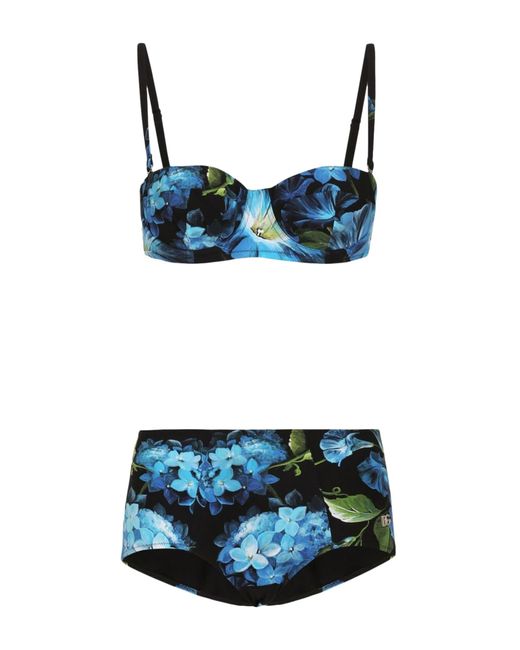 Dolce & Gabbana Bluebell Balconette Bikini Set