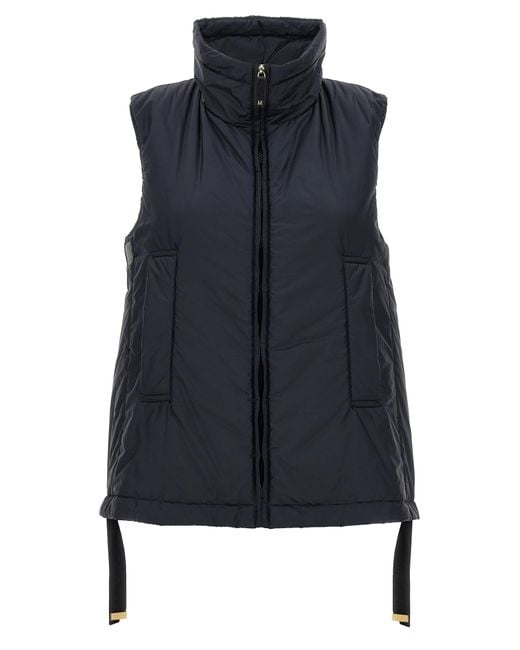 Max Mara Blue 'Greenve' Vest