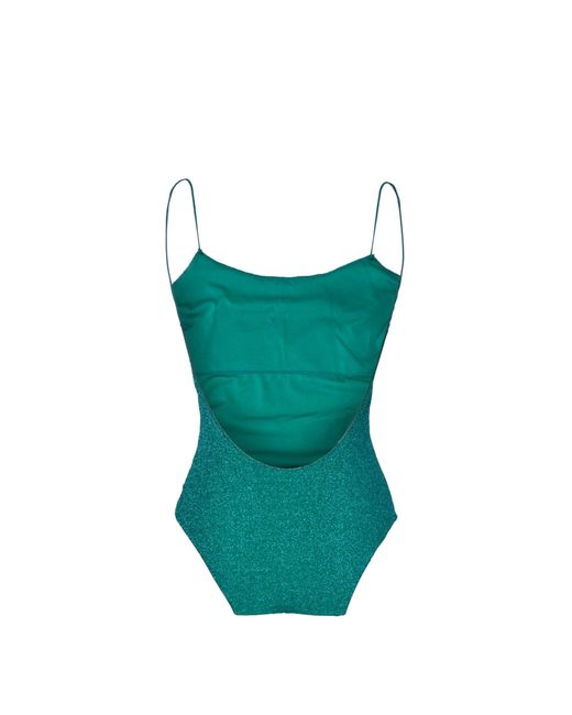 Oseree Green One-piece Swimsuit