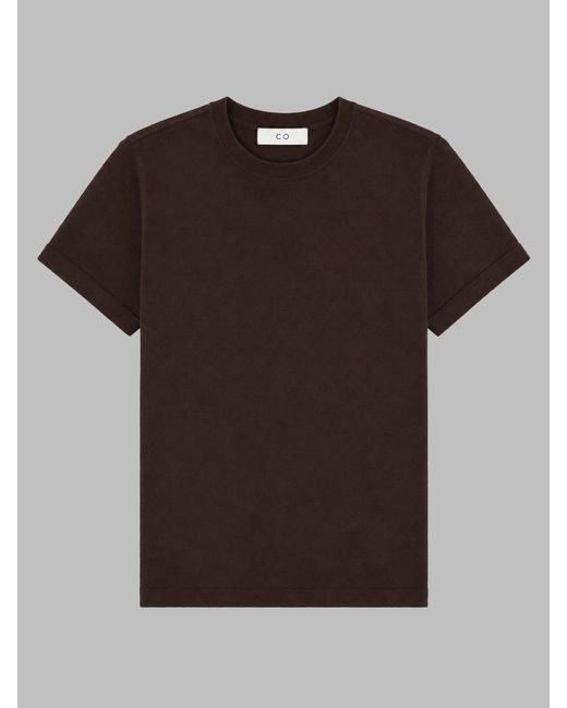 no_brand_found Brown Cashmere T-Shirt T-Shirts