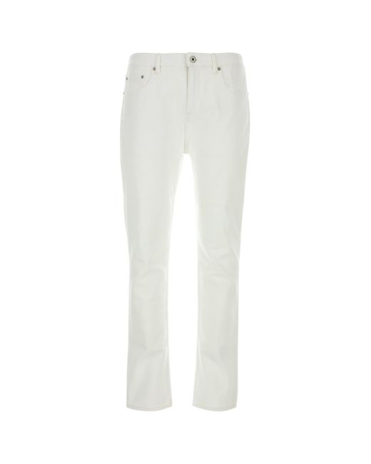 Burberry White Jeans for men