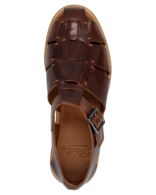 Paraboot Brown 'pacific' Sandals for men
