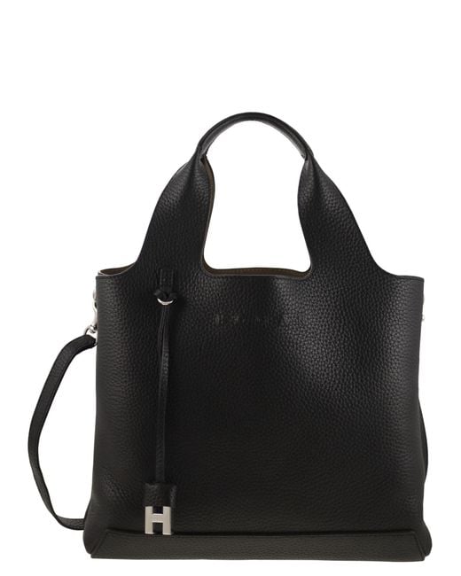 Hogan Black Shopping Bag