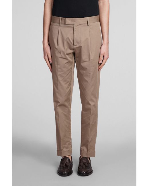 Low Brand Natural Oyster Pants for men