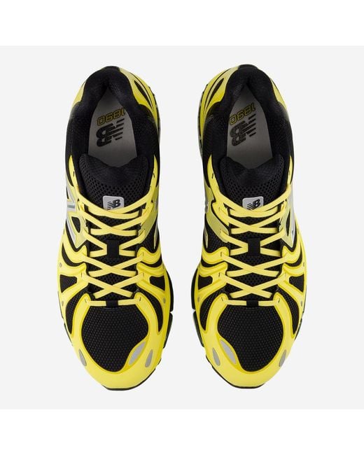 New Balance Yellow Sneakers 1890 Synthetic/Mesh Trainers