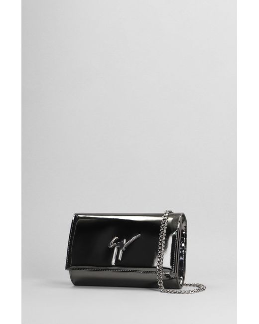 Giuseppe Zanotti Black Cleopatra Clutch