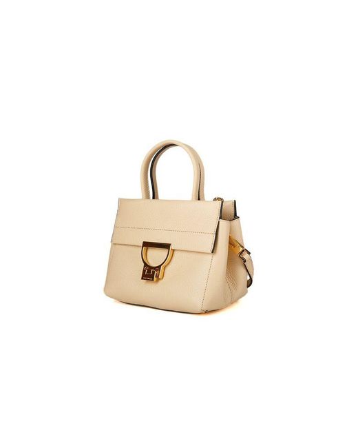 Coccinelle Metallic Top Handle Bag Cowhide Top-Handle-Bags
