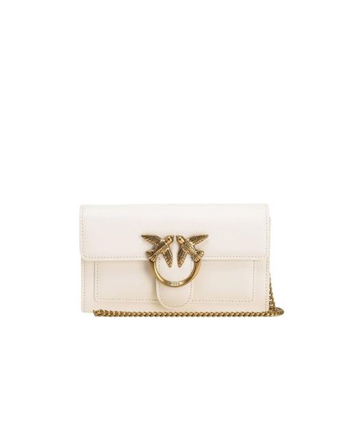 Pinko White Love Bag One Simply Wallet