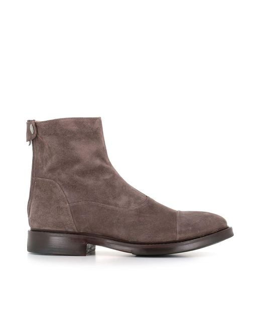 Alberto Fasciani Brown Ankle Boot Gabriel 10023 for men