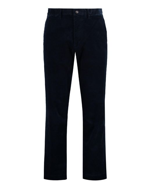 Polo Ralph Lauren Blue Corduroy Trousers for men