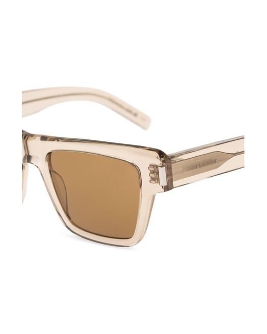 Saint Laurent Natural Sl 469 Square Frame Sunglasses for men