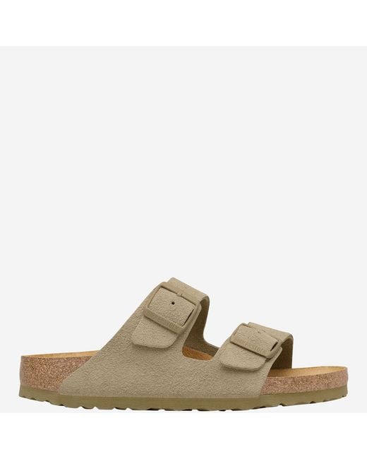 Birkenstock Brown Suede Sandals Leather