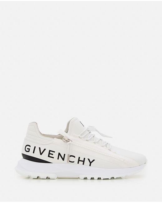 Givenchy White Spectre Zip Sneaker for men