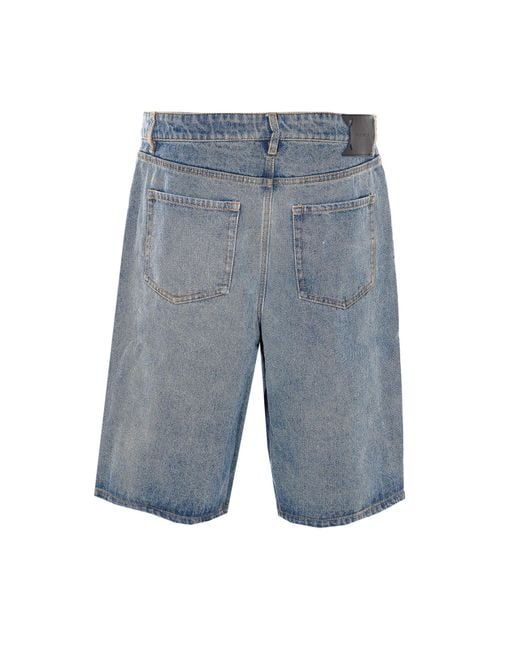 Daily Paper Blue Shorts Cotton for men