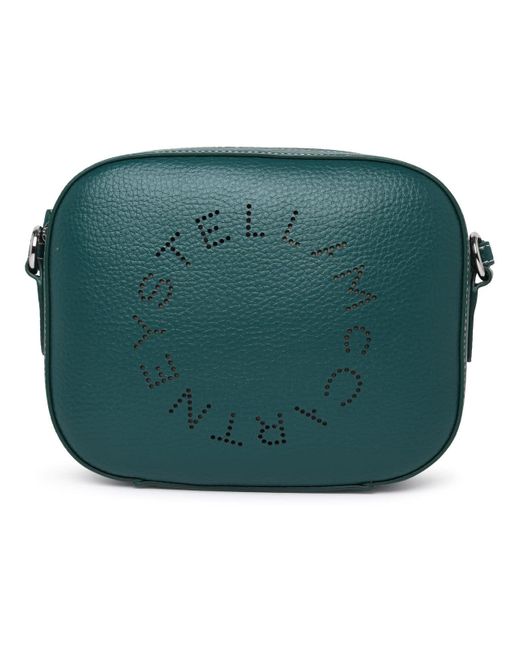 Stella McCartney Green Small Bag In Peacock Alter Mat