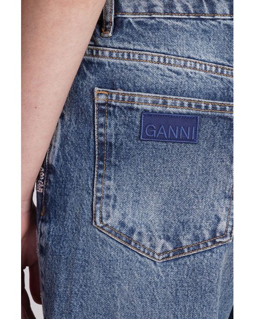 Ganni Blue Jeans