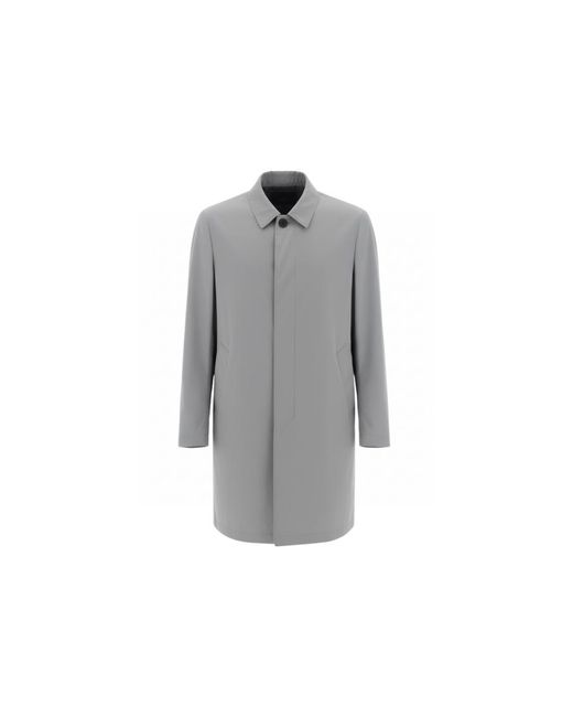Herno Gray Coat Im000290U-13220-9406 Light,Cream Clothing for men