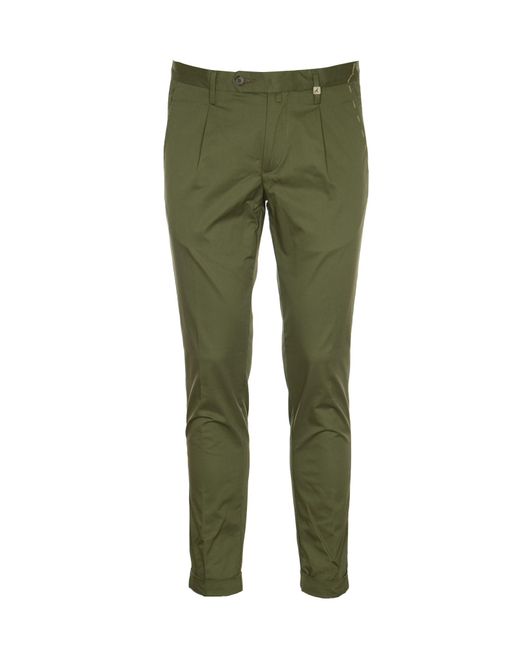 Myths Buttoned Cargo Trousers in Green for Men | Lyst