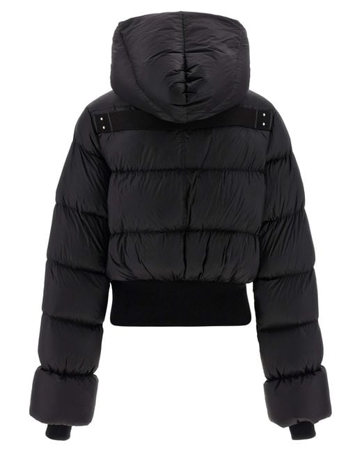 Rick Owens Black Bomber Jacket