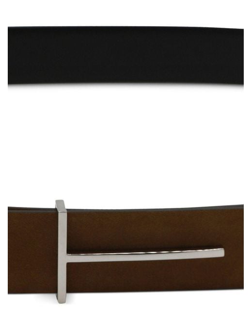 Tom Ford Black Belt Calfskin for men