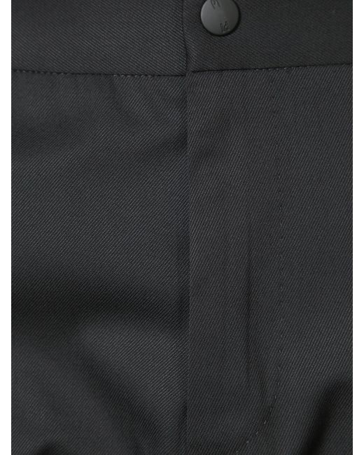 PT Torino Gray Sigma Wool Active Trousers for men