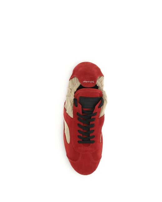 Proenza Schouler Red Soft Track Sneakers