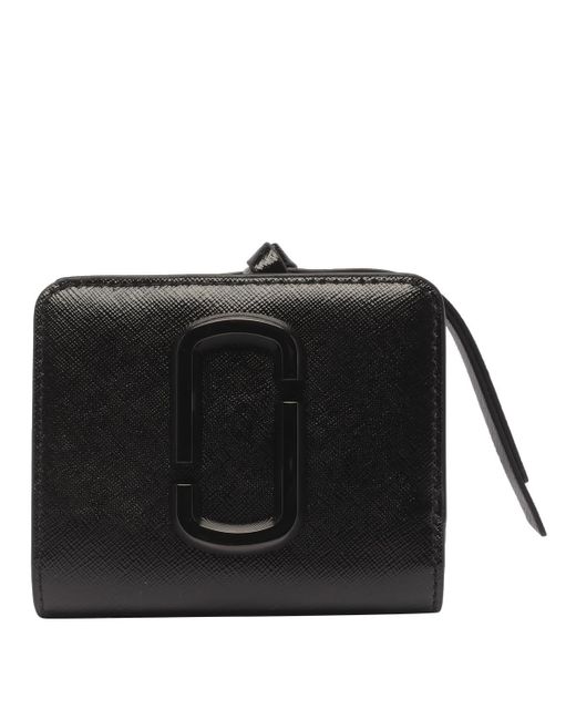 Marc Jacobs The Mini Compact Wallet in Black | Lyst