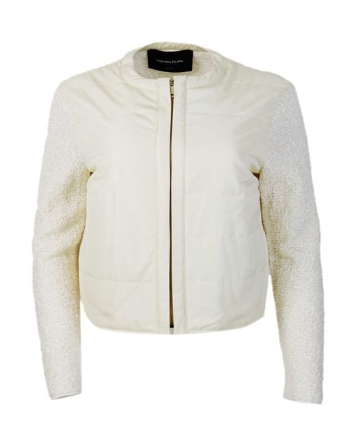 Fabiana Filippi White Jackets 74Co 18Pl 8Ea