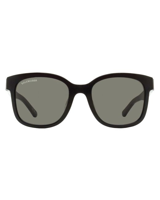 Balenciaga Black Alternative Fit Sunglasses Bb0076Sk 001 52Mm Plastic (Acetate)