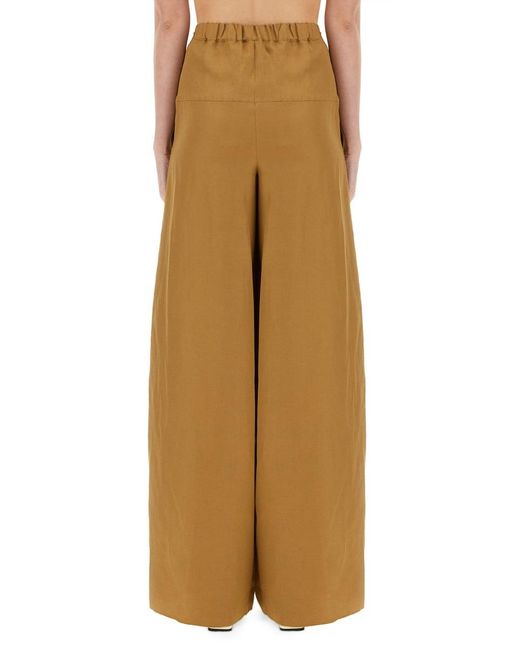 Max Mara Natural Trousers Honor Flaxlinen