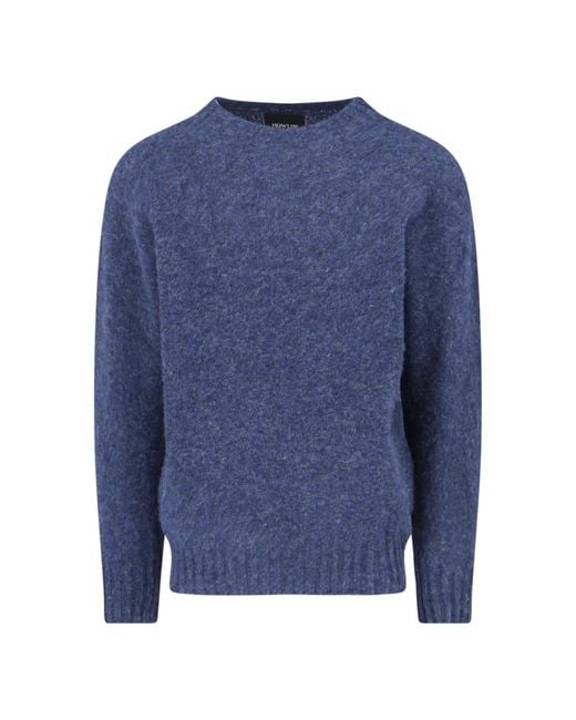 Howlin' By Morrison Blue Sweaters Fine Wool for men
