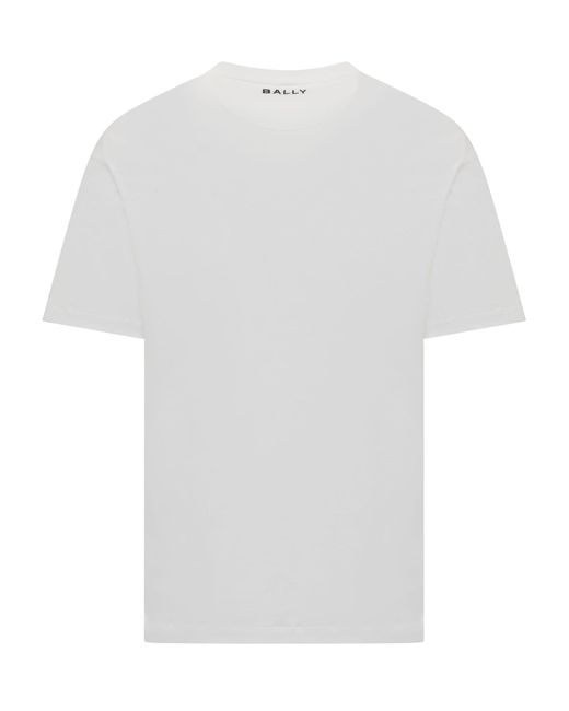 Bally T-shirt in White for Men | Lyst