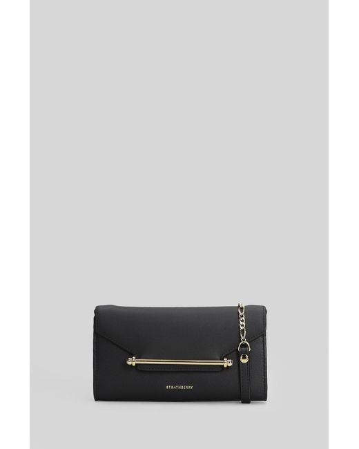 Strathberry Gray Multrees Wallet