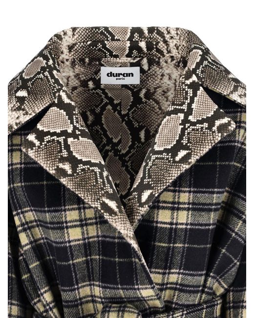 Duran Lantink Black Jackets Fabric 1: Wool