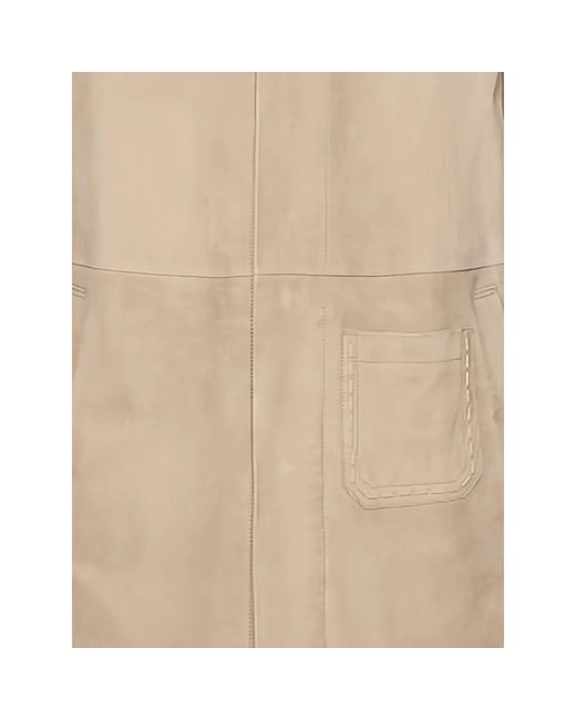 Ferragamo Natural Suede Coat for men