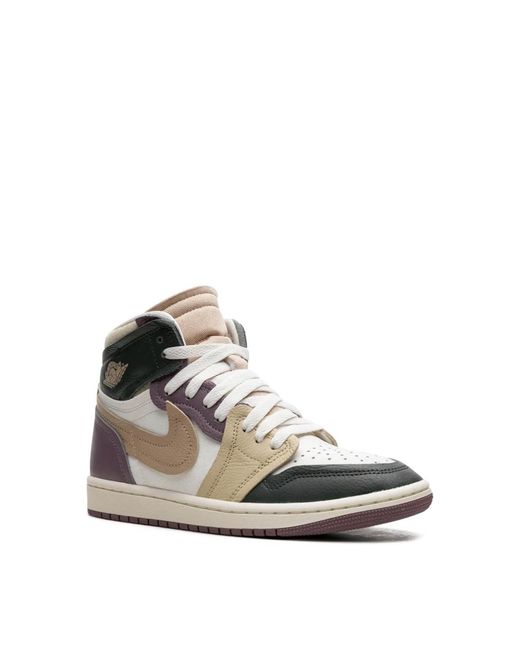 Nike White Air Jordan 1 Mm High Sneakers