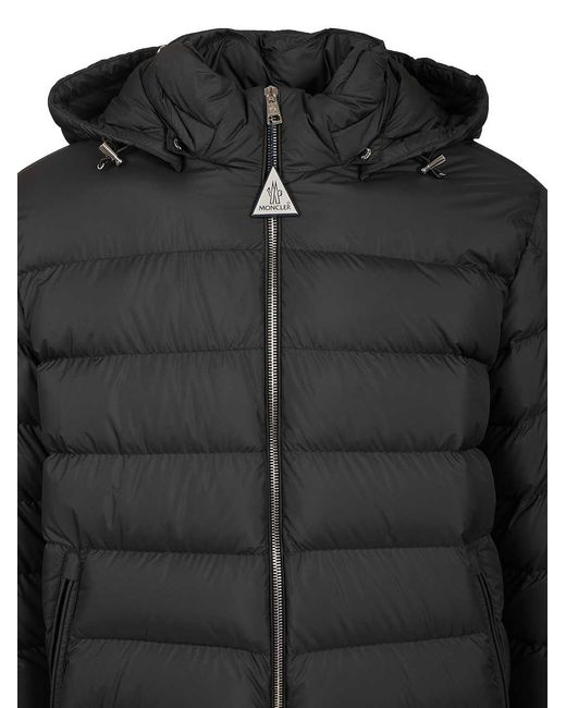 Moncler Black Arneb Short Down Jacket for men
