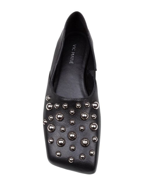 Vic Matié Multicolor Square Closed Slipper Shoe