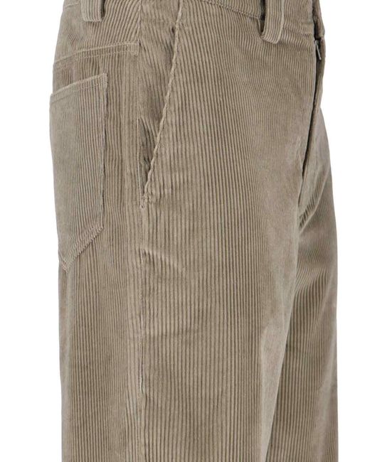 BERNER KUHL Gray Trousers Cotton for men