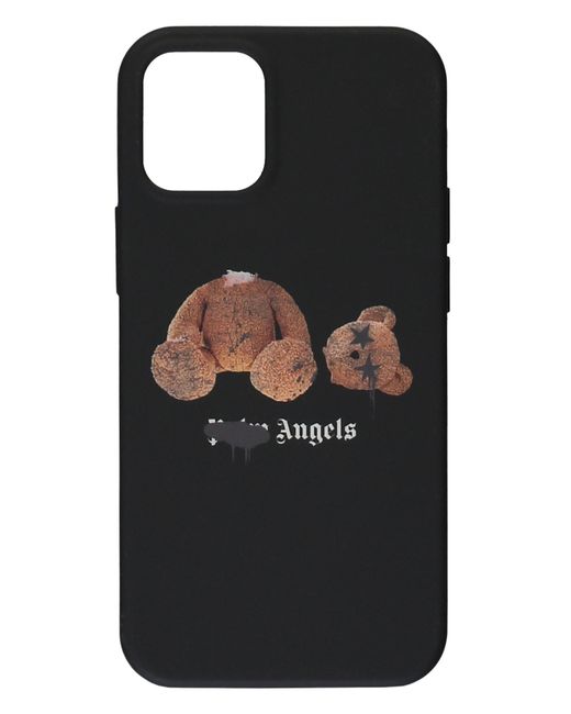 Palm Angels Black Logo Detail Iphone 12 Mini Case for men